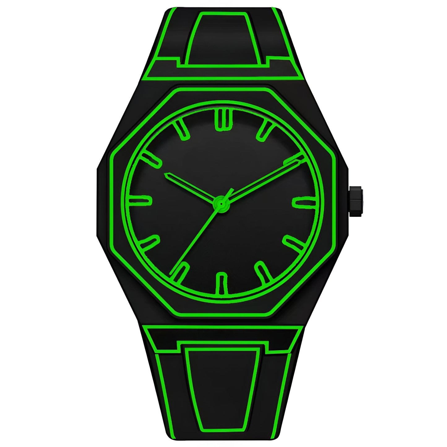 herren-uhr-rouvray-grün